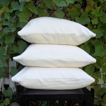 Kapok & Wool Pillow Stack